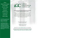 Desktop Screenshot of lgclaw.com