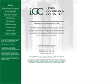 Tablet Screenshot of lgclaw.com